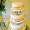 3-tier-wedding-cake-gold-satin