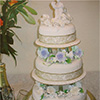 3-tier-wedding-cake-gold-satin